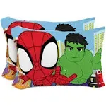 Sunny Side Up Marvel Spidey & His Amazing Friends 2 Pack Reversible Pillowcases