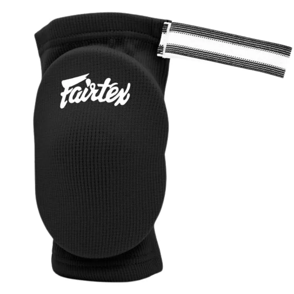 Fairtex EBE1 Muay Thai Competition Elbow Pads Black Protection Pad Guards Adult