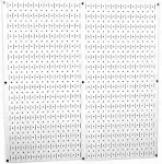 Wall Control Pegboard Pack- 2 Panels, Galvanized Metallic, 32" X 32" X 3/4"