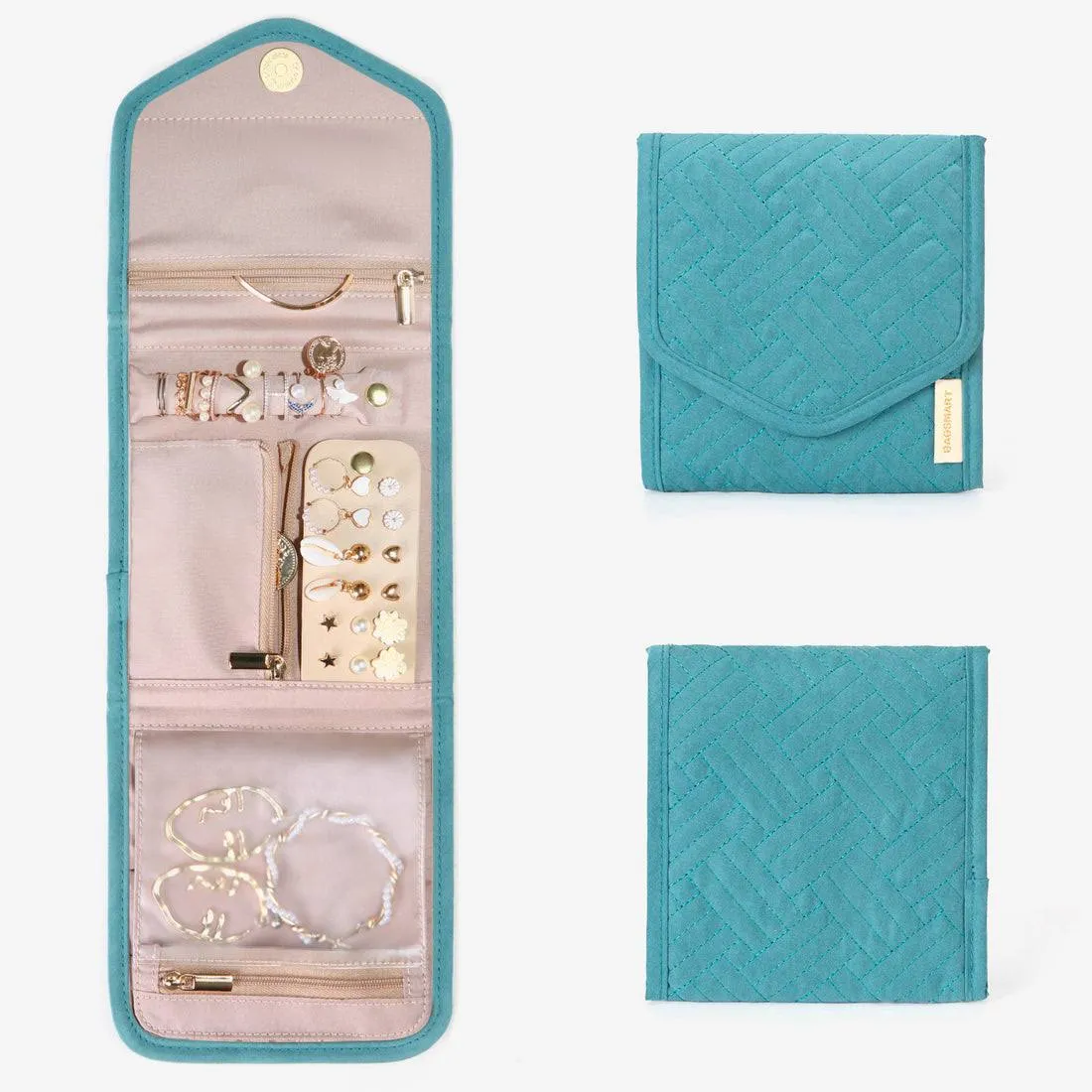 BAGSMART Peri Folding Jewelry Organizers