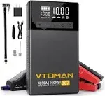 🔥VTOMAN Jump Starter With Air Compressor 4250A Battery Charger Emergency 160PSI