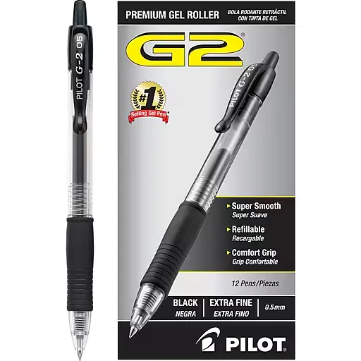 Pilot G2 Gel Pen - 1.0 mm, Blue, Bold