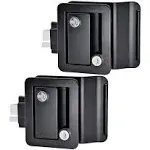 Upgraded RV Door Lock 2 Pack 2 Keyed Alike Matching Key Black Trailer Door Lo...