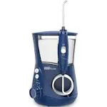Waterpik Aquarius Water Flosser Professional For Teeth, Gums, Braces, Dental Care, Electric Power With 10 Settings, 7 Tips For Multiple Users And Needs, ADA Accepted, Blue WP-663