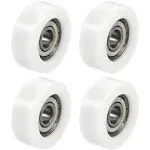 Uxcell 608zz Ball Bearings 8mmx30mmx10mm Double Double Shielded Bearings 4 Pcs | Harfington, 8x30x10mm / 4