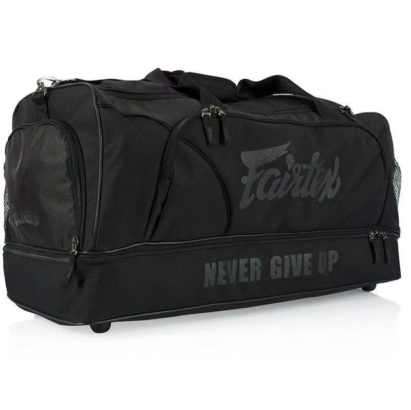 Fairtex Black Heavy Duty Large Gym Sports Bag