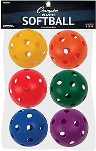 Champion Sports Plastic Softball Set