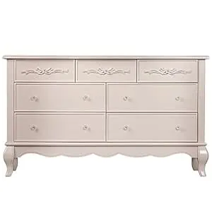 Evolur Aurora 7 Drawer Double Dresser