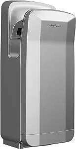 JETWELL Vertical Premium Commercial Hand Dryer for Bathrooms- High Speed Jet Air Motor Speed Adjustable Hand Dryer with HEPA Filter- 1850W Warm Wind Large Hand Dryer Hand Blower