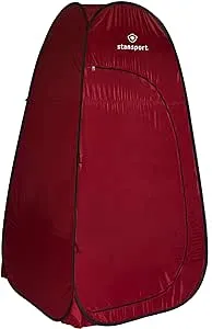 Stansport Pop Up Privacy Shelter Red