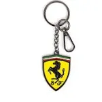 Scuderia Ferrari F1 Metal Shield Keychain