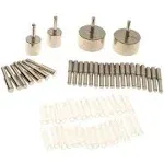 The Beadsmith Wig Jig, 30 PC Peg KitLarge & Small Metal Rounds, Metal Pins 2 Sizes, Plastic Guards & Storage Casemake Wire Components & Jewelry