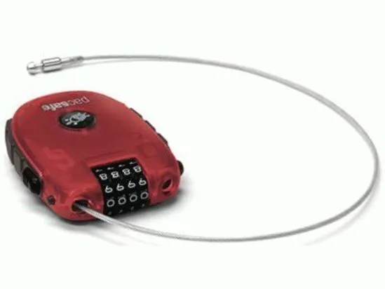 Pacsafe Retractasafe 250 Retractable 4 Dial Cable Lock