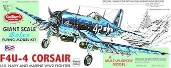 Guillows Vought F4U-4 Corsair Model Kit