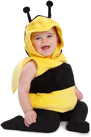 Dress Up America Bee Costume - Baby Fuzzy Bumblebee Costume - Halloween Outfit for Toddlers