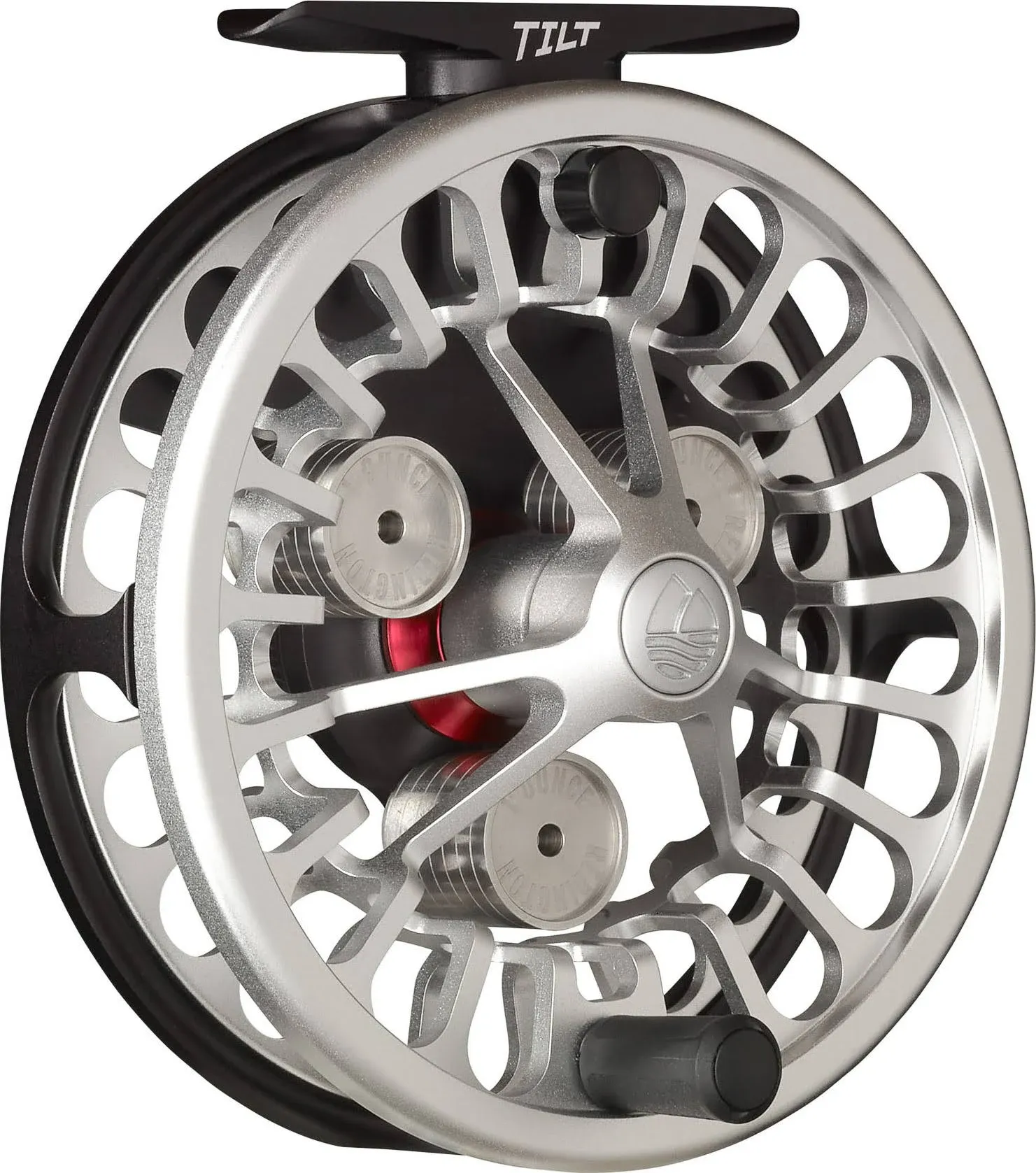 Redington Tilt Euro Nymphing Fly Fishing Reel Silver Black