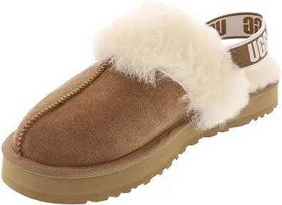 Ugg Kids Funkette Slippers - Chestnut