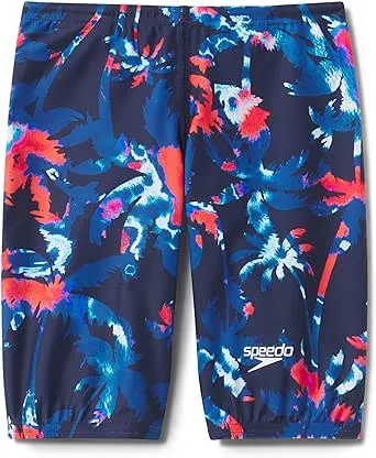 Speedo Boy's Swimsuit Jammer Begin to Swim Solid