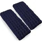 Zone Tech Outdoor Camping Cot Pads Mattress - Classic Navy Blue Comfortable Thicker Cotton Sleeping Cot Lightweight Waterproof Bottom Pad Mattress for