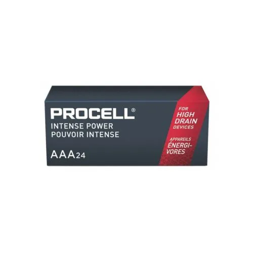 Procell Alkaline Intense Power AAA, 1.5V Batteries Pack of 24