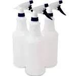 CSBD 32oz Plastic Spray Bottles Empty and Reusable for Cleaning Solutions Wat...