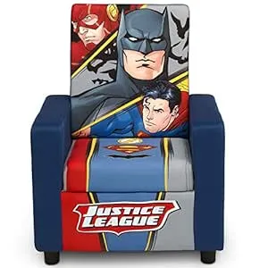 Delta Children DC Comics Justice League High Back Upholstered Chair