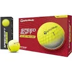 TaylorMade SpeedSoft Golf Balls - Yellow