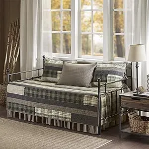 Winter Plains 5 Piece Day Bed Cover Set - Tan - Woolrich