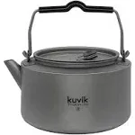 1.0L (33.8 oz) Titanium Kettle - Ultralight &amp; Compact Kettle for Camping