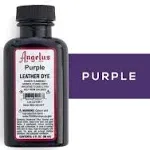 Angelus Leather Dye - Purple, 3 oz, Bottle