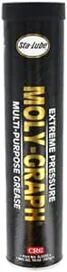 Sta-Lube CRC SL3330 Moly-Graph Extreme Pressure Multi-Purpose Lithium Grease - 14 Oz.