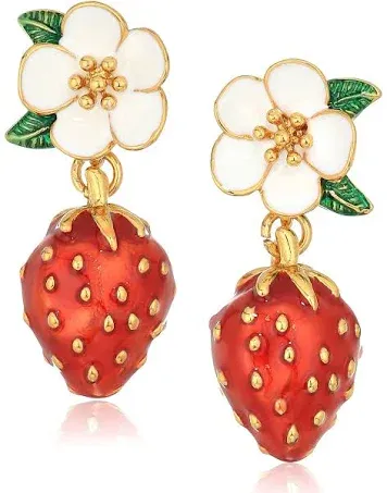 kate spade- Picnic Perfect- Strawberry- Drop Earrings- NWT- $58