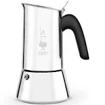 Bialetti New Venus Coffee Maker 10-Cup Stainless Steel