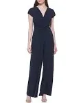 Women's Vince Camuto Twist Front Jumpsuit