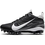 New Nike Men&#039;s Alpha Menace 4 Varsity Football Cleats FN0027-001 Black / White