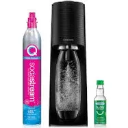 Sodastream Terra Sparkling Water Maker Bundle with CO2 Bottles and Bubly Drops