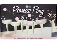 Talking Tables Prosecco Pong Hen Party Drinking Game, Set Of 3, Bundle