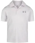 Under Armour Little Boys Matchplay Solid Polo Shirt - White - Size 6