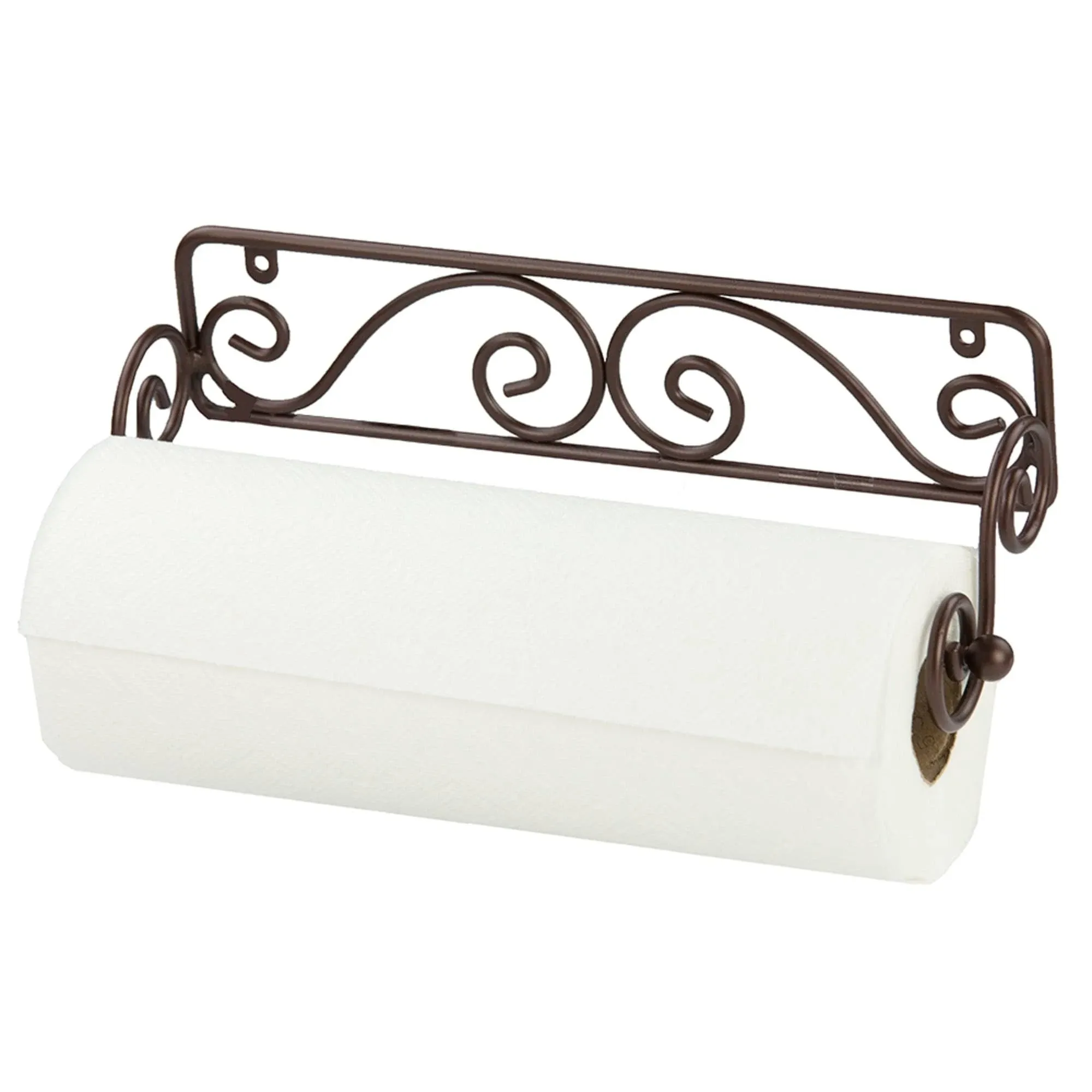 Bronze Wall Mounted Paper Towel Holder 12 x 3 x 5 inches