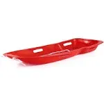 Slippery Racer Downhill Xtreme 48 inch Toboggan Snow Sled, Red