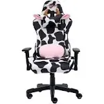 Techni Sport Ts85 Cow Print LUXX Series Gaming Chair