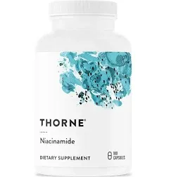 Thorne High Potency Niacinamide and Vitamin B3 for Optimal Health - 180 Capsule