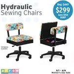 Arrow Sew Wow Sew Now Hydraulic Sewing Chair