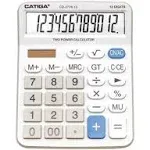 Adesso Premium Commerical 12 Digits Basic Calculator [White ]