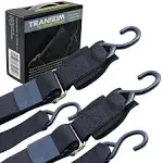 Seamander Marine Boat Trailer Transom Tie-Down Straps