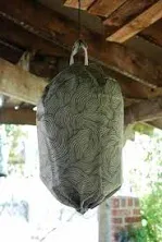 6 Pack Paper Wasp Nest Decoy Hanging Wasp Deterrent for Hornets Yellow Jackets