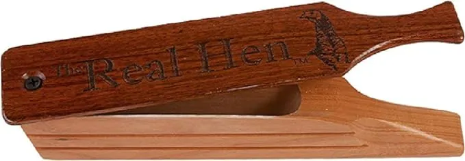 WOODHAVEN CUSTOM CALLS Woodhaven Calls The Real Hen Cherry Box WH045