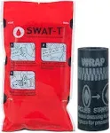 SWAT-T SWAT-TB Tactical Black Stretch / Wrap &amp; Tuck Multifunction Tourniquet