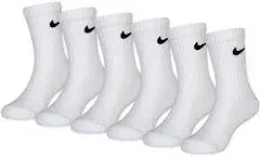 Nike Kids' 6 Pack Crew Socks