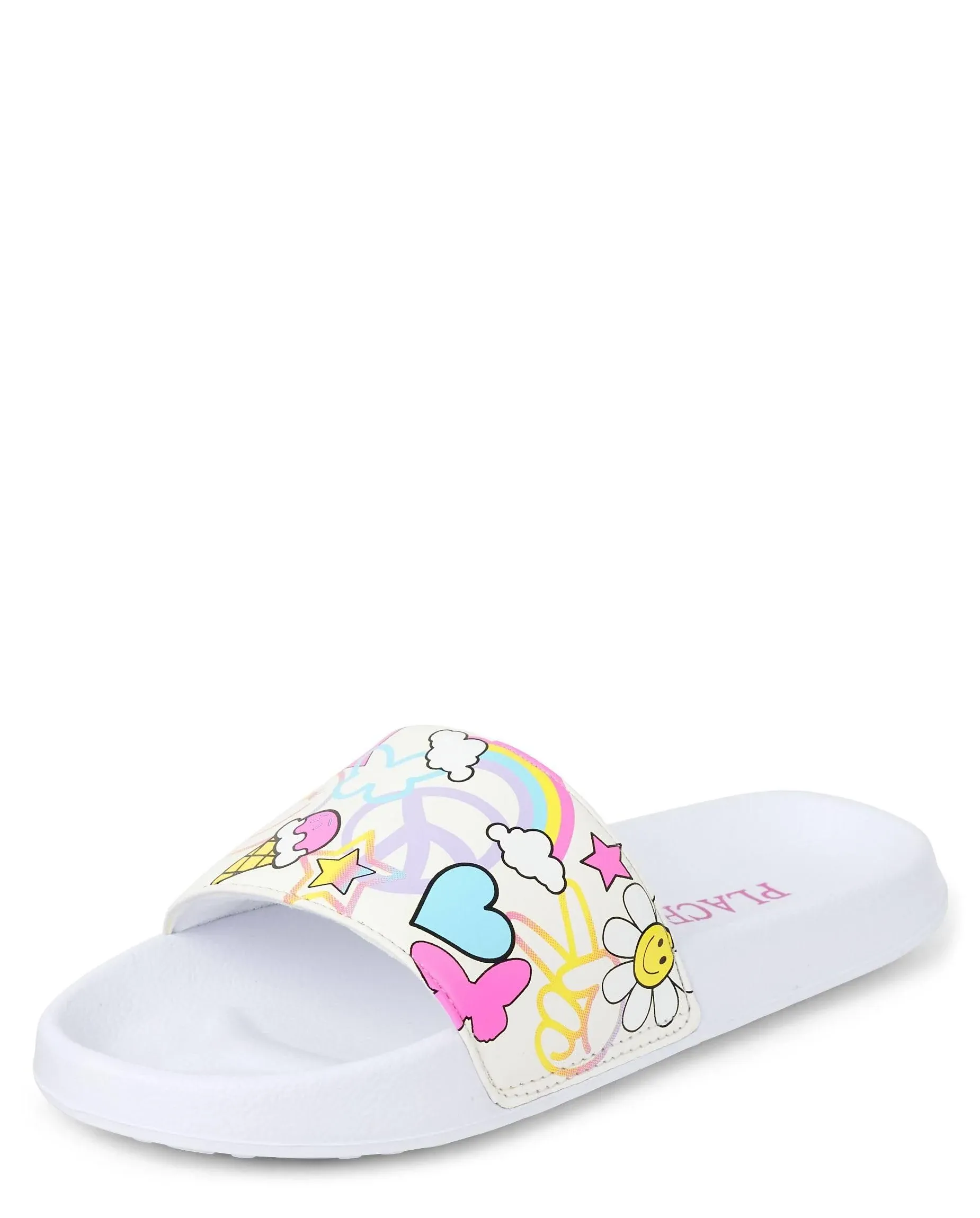 The Children's Place Girls Sporty Slides Sandal